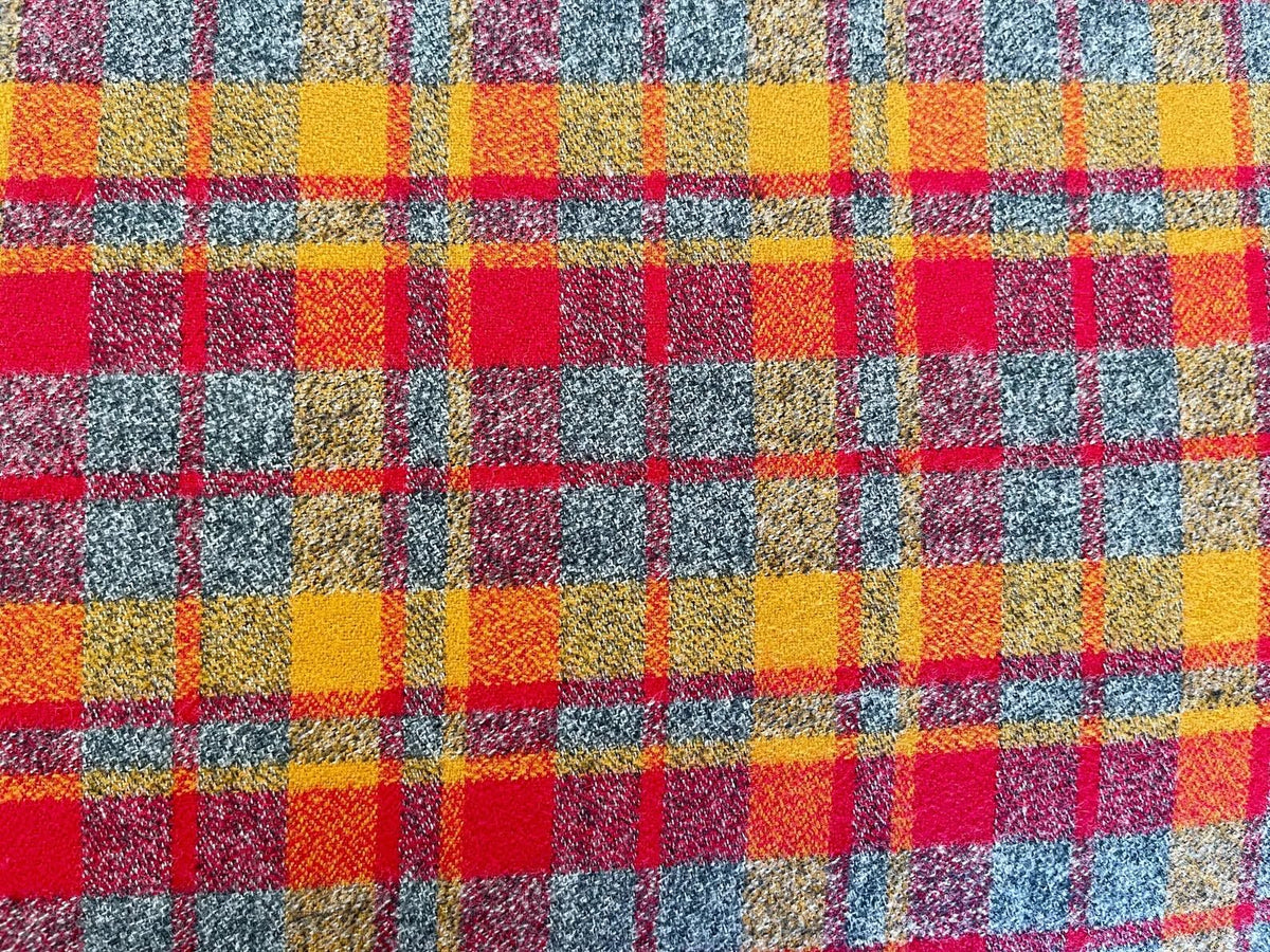 Mammoth Flannel in Crimson by Robert Kaufman