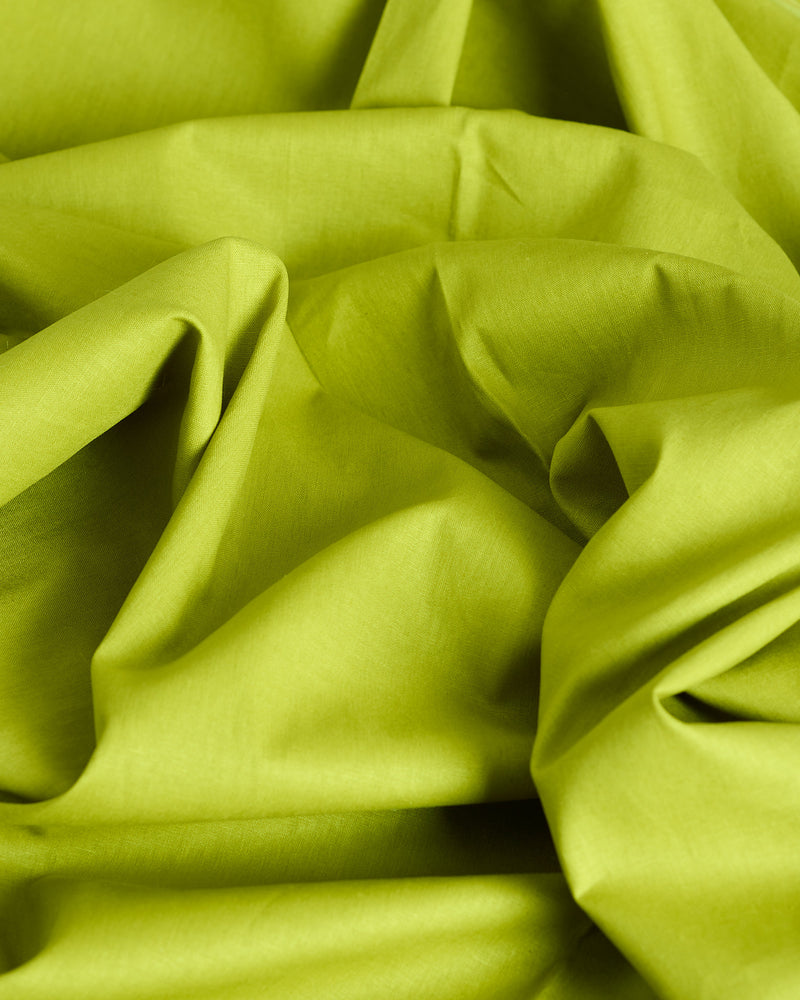 Essex Linen/Cotton Blend in Chartreuse