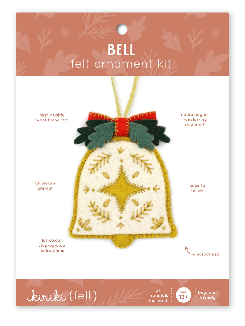 Bell- Felt Ornament Kit