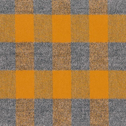 Mammoth Flannel in Gold by Robert Kaufman