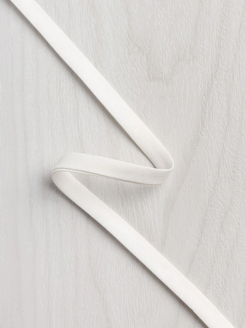 Double-Fold Cotton Poplin Bias Tape - 10 mm (3/8") wide