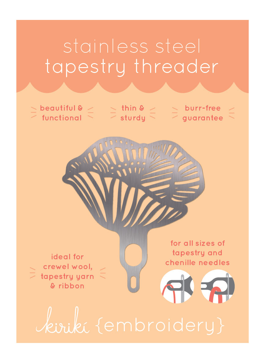 Stainless Steel Tapestry Threader by Kiriki