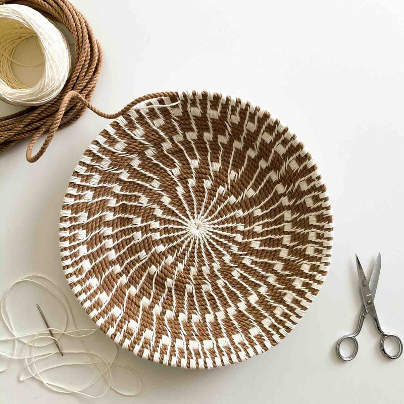 Sunburst Basket Kit by Flax & Twine