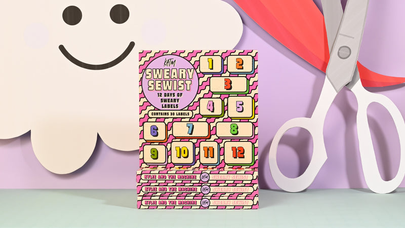 2026 Sweary Sewist Advent Calendar - 12 Windows