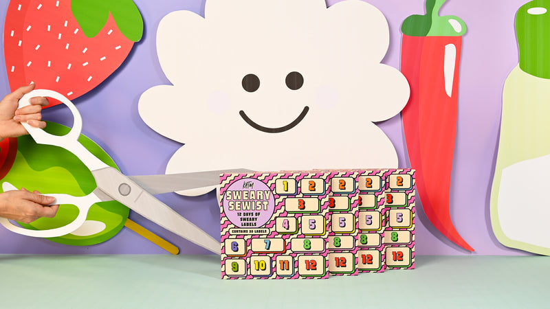 2026 Sweary Sewist Advent Calendar - 12 Windows