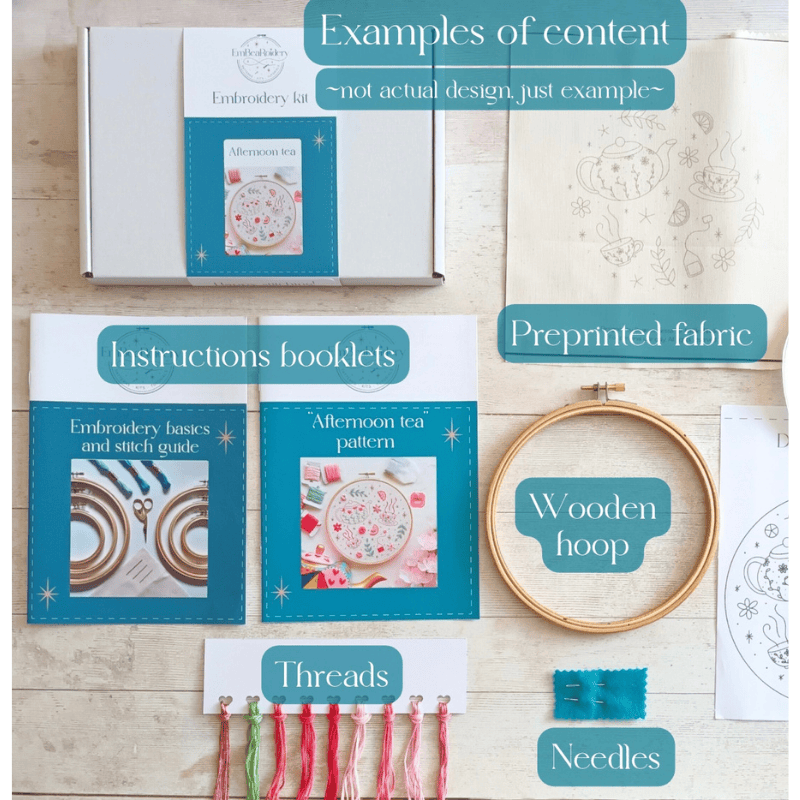 Embroidery kit - Spooky spells
