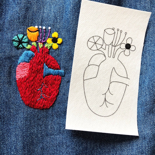 Hands and Hearts Embroidery Patterns
