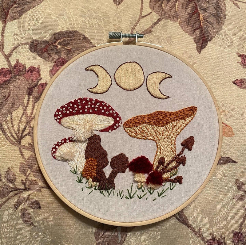 Mushie Sampler Craft DIY Embroidery Kit