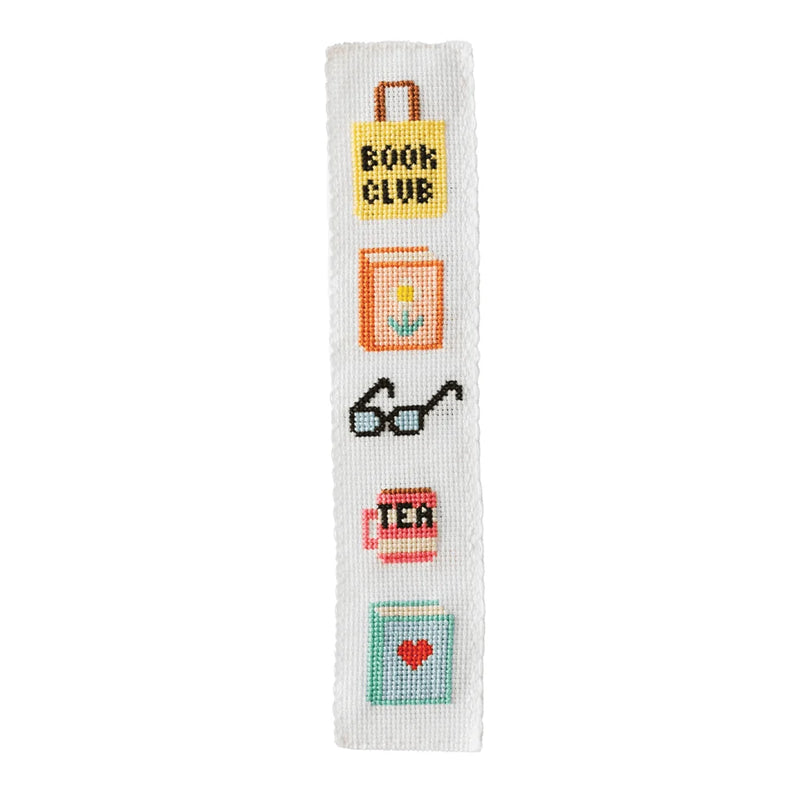 Bookish Cross Stitch Bookmark Kit