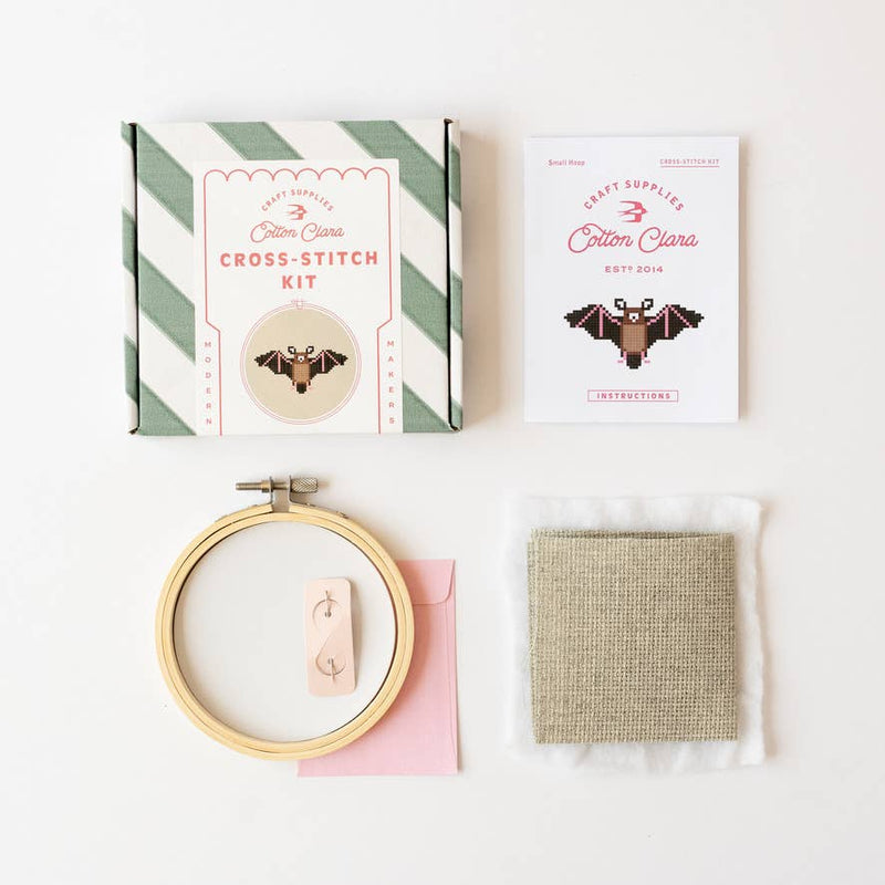 Bat Cross Stitch by Cotton Clara