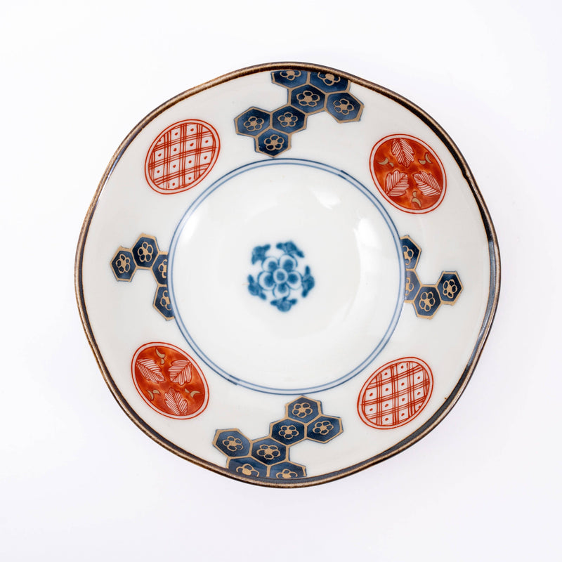 Somenishiki-Koimari Side Dish Bowl Set 5Pcs