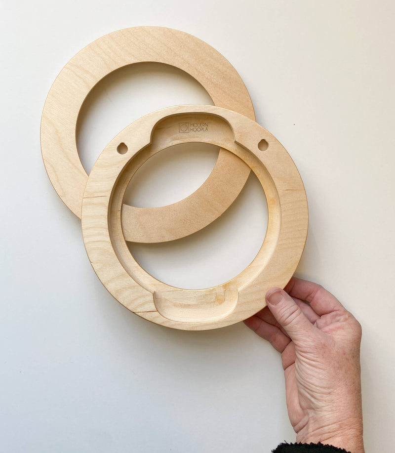 Circular Modern Embroidery Hoop Frame for 6" Hoops