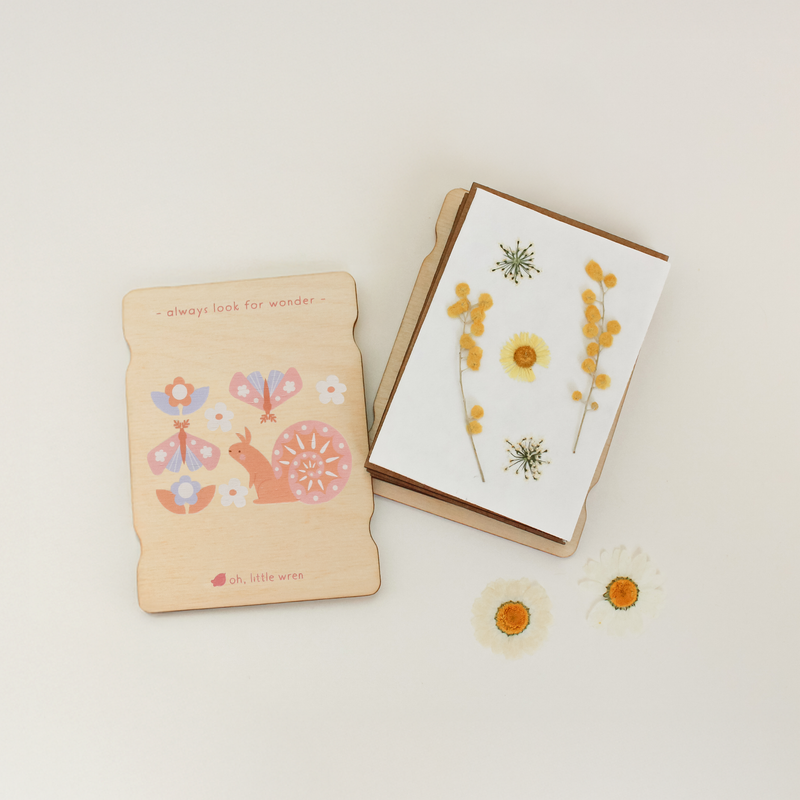 Little Nature Press - Mini Wooden Flower Press - Squirrel