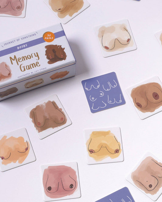 Memory Card Game - Boobs by J.O.S Studio