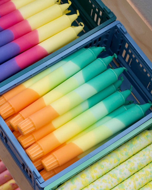 Nordtrice Taper candles- Summer vibes / Passion Fruit Colours