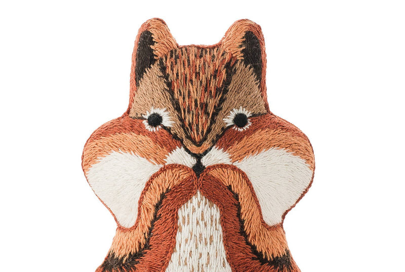 Chipmunk Embroidery Kit