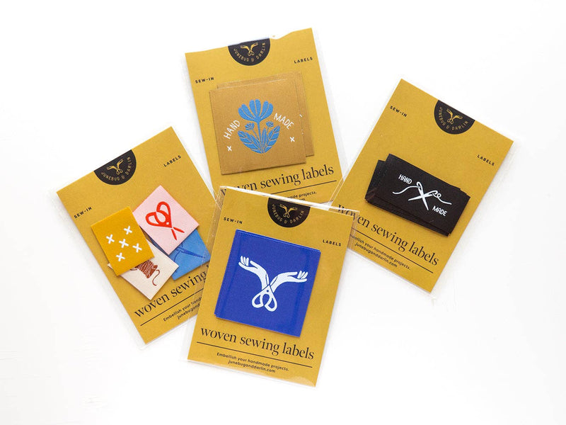 Stitching Symbols Sew-In Labels (4 Pack) by Junebug & Darlin