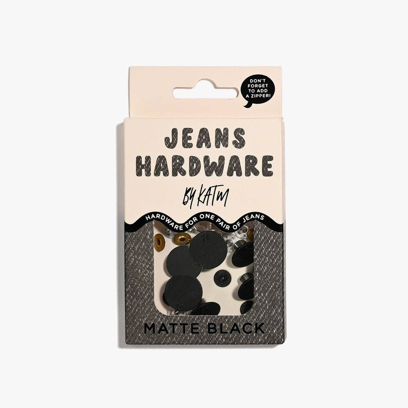 Jeans Hardware Kit | Matte Black