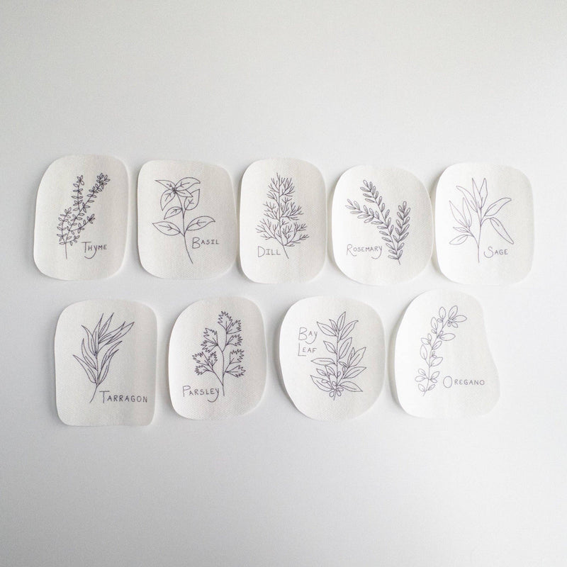 Herb Stick and Stitch Embroidery Patterns