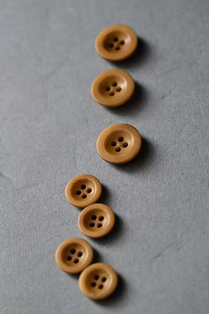 Coloured Corozo Button 22mm