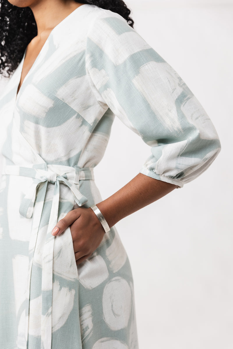 HALI wrap dress