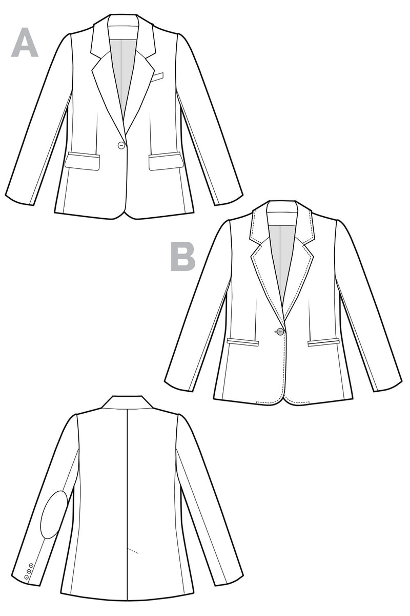 Jasika Blazer Pattern