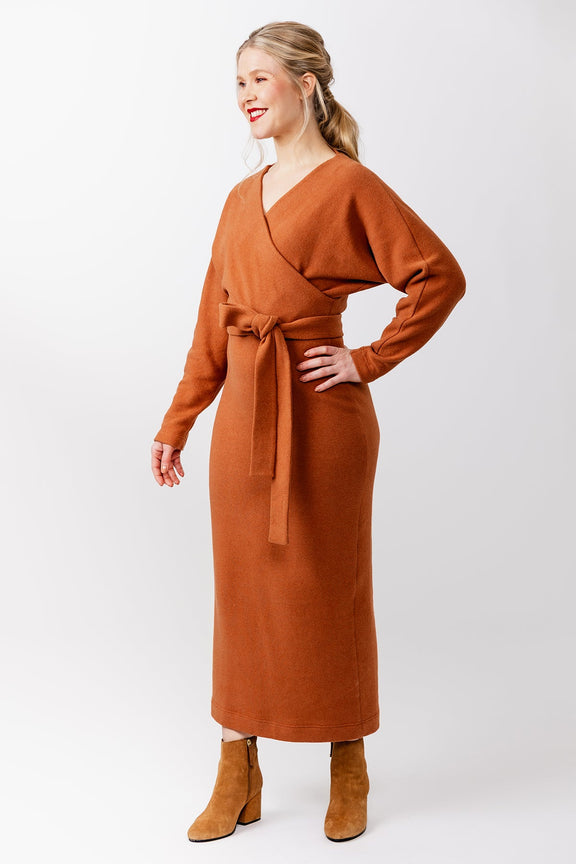 KAJO batwing wrap sweater & dress