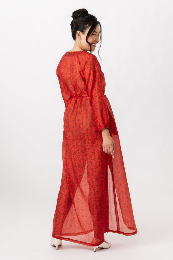 Maxi dress sewing pattern