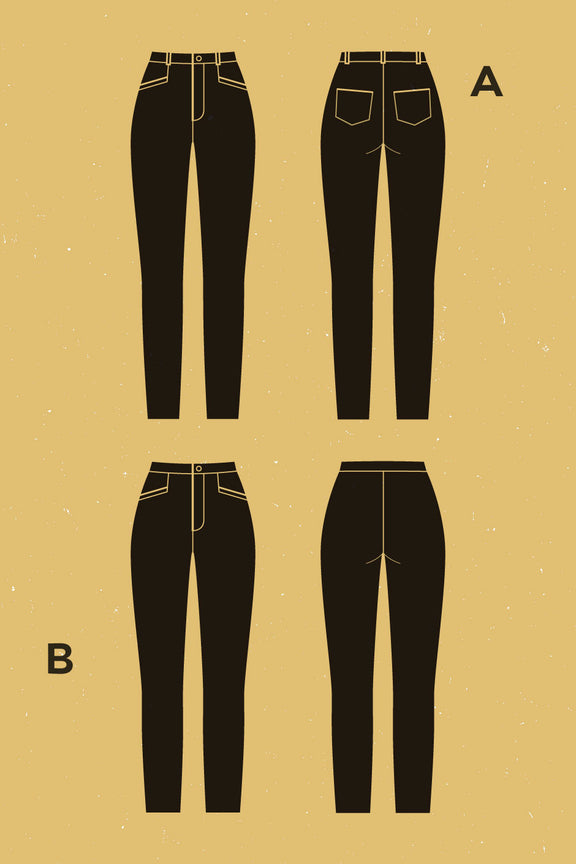 Safran Jeans Pattern