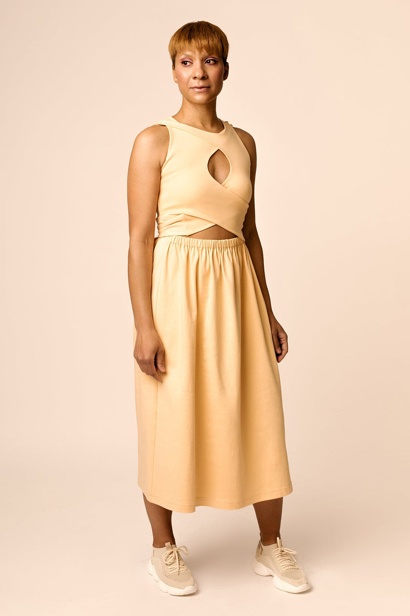 Interlace dress sewing pattern