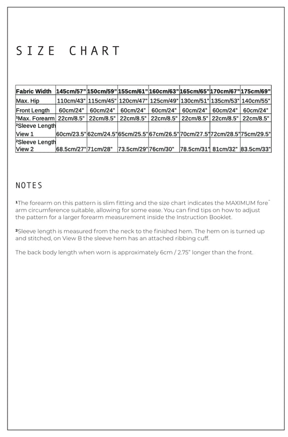 ZW Jumper - PDF Sewing Pattern